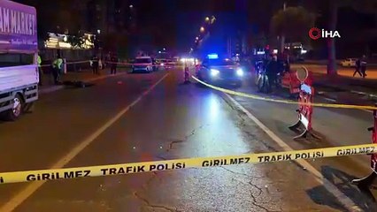 Polisten kaçan motosikletli, park halindeki kamyonete çarptı: 1 ölü 1 yaralı