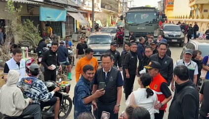 เปิดคลิป! "นายกฯ" ลงหาดใหญ่  แจกถุงยังชีพ ย้ำ ปชช.อย่าลืมลงทะเบียนรับเงินเยียวยา 9,000 บาท