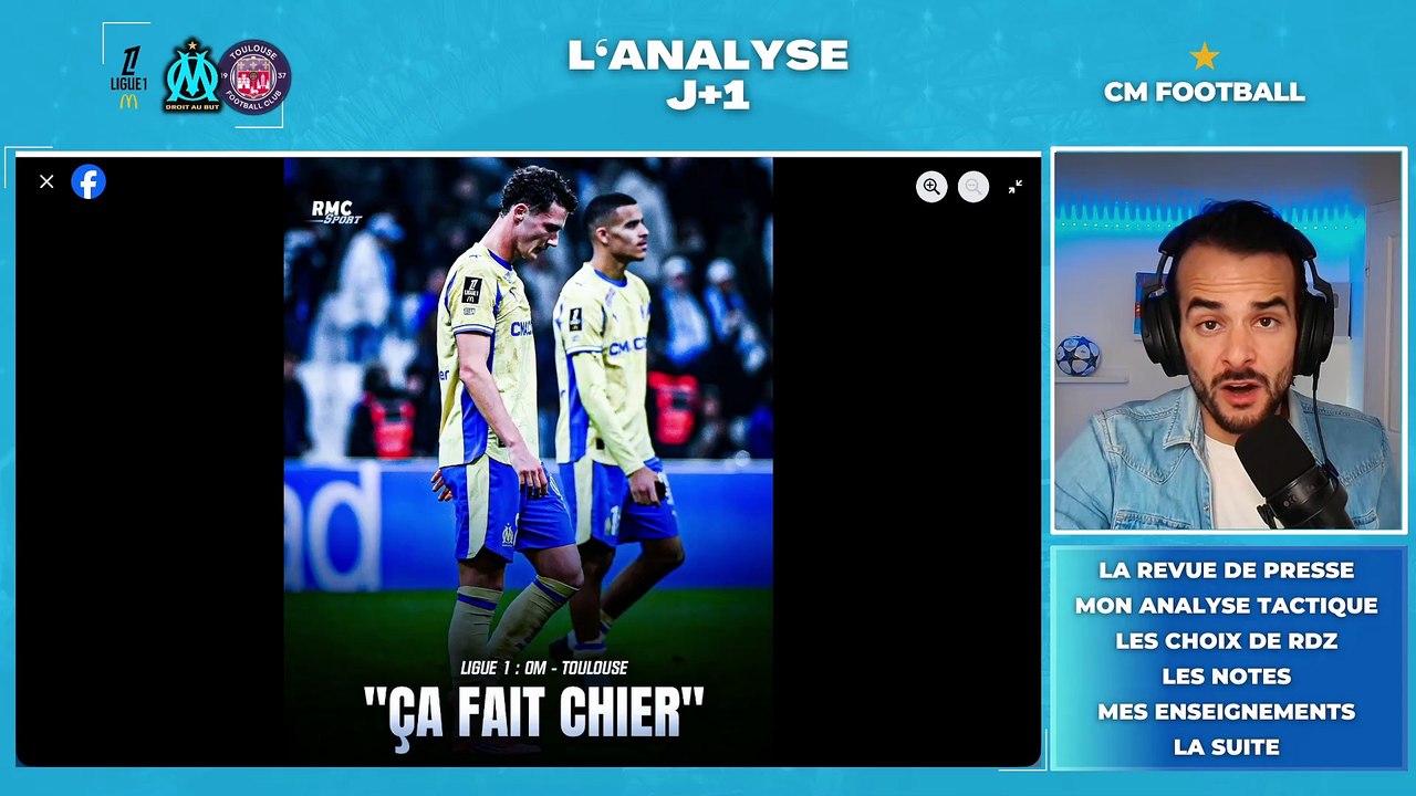 🥶 Encore climatisé ... OM - TOULOUSE 2-2