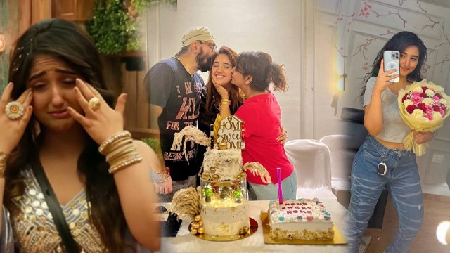 BB19 Ashnoor Kaur Elimination के बाद Home Coming Celebration, Cake Cutting Post Public Troll