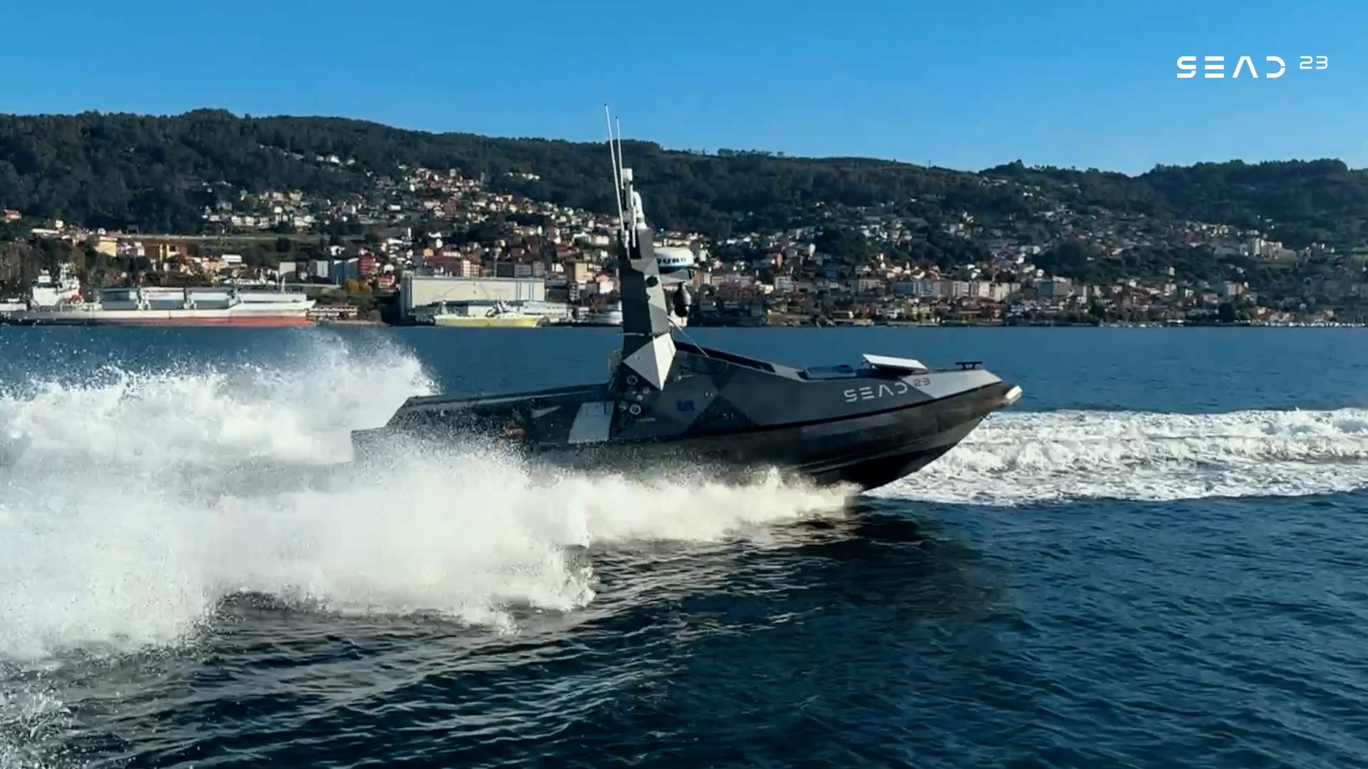 Así es el Sead23, el primer dron marítimo que recibe la Armada y fabricado en Galicia
