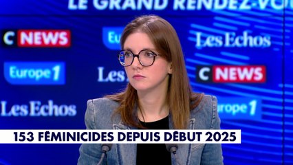 «On doit tout faire pour réarmer notre pays», affirme Aurore Bergé