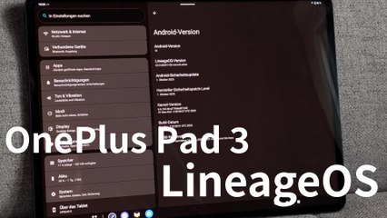 [TUT] OnePlus Pad 3 - LineageOS (mit microG) installieren [4K | DE]