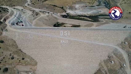 Kale Barajı'ndaki su tutma işlemi tamamlandı