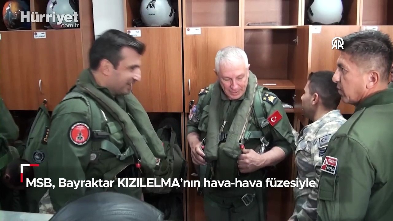 MSB, Bayraktar KIZILELMA'nın hava-hava füzesiyle hedefini başarıyla vurduğu anları paylaştı