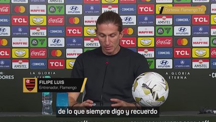Rueda de prensa completa de Filipe Luis tras ganar la Copa Libertadores con Flamengo