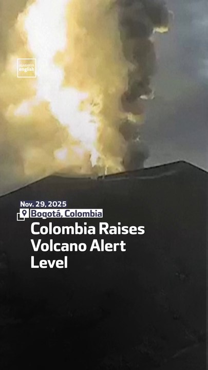 Colombia Raises Volcano Alert Level