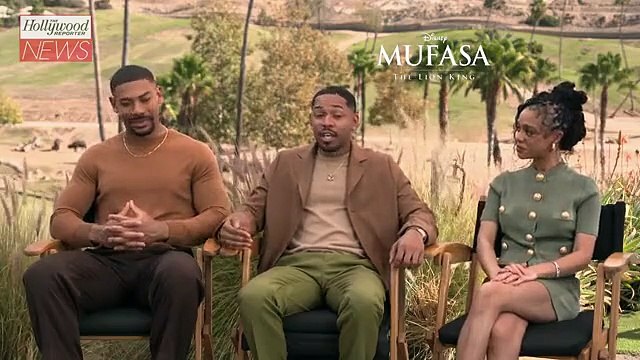'Mufasa: The Lion King' Cast & Crew on Working With Beyoncé and Blue Ivy, Honoring James Earl Jones & More | THR News Video