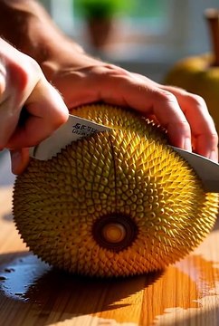 Jackfruit Cutting With Sharp Knife | Relaxing ASMR