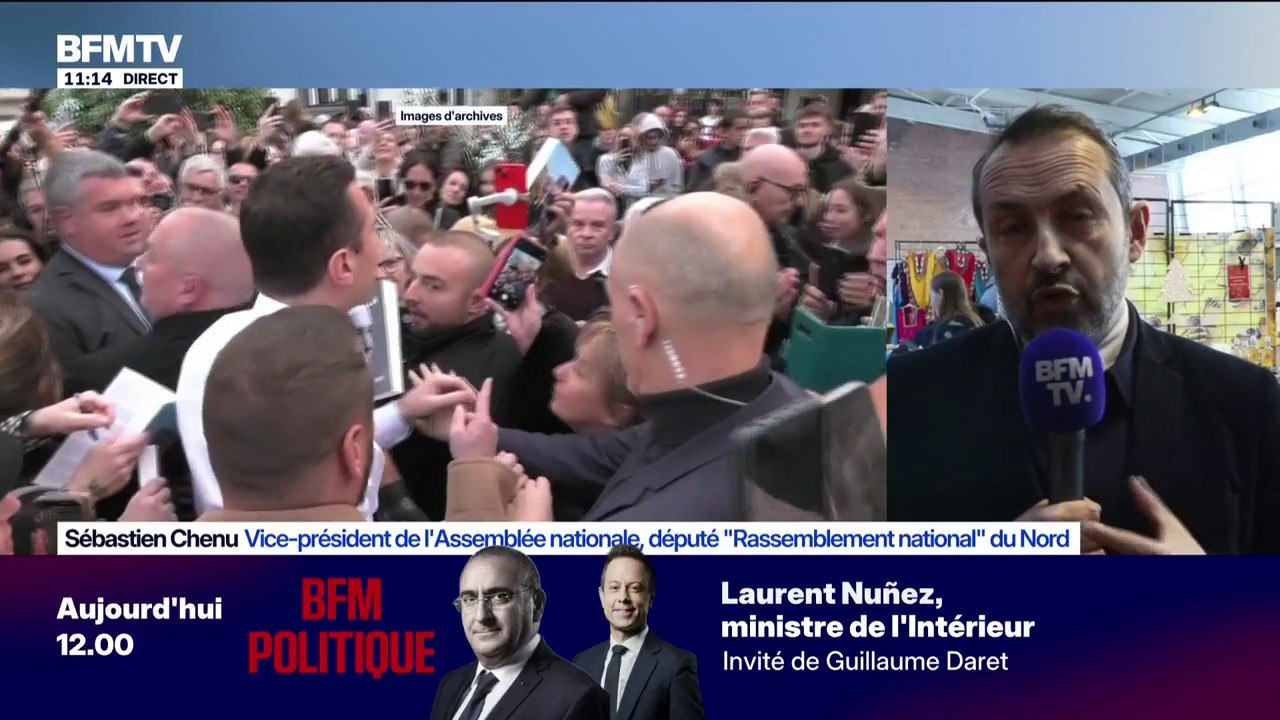 Sébastien Chenu (RN): "Nous sommes dans un moment où l'extrême gauche ne cherche pas à battre dans les urnes mais à empêcher de s'exprimer"