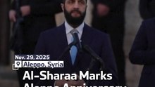 Al-Sharaa Marks Aleppo Anniversary