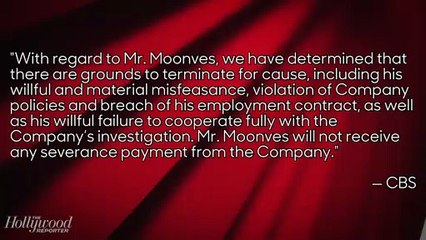CBS Says Leslie Moonves Won't Get $120 Million Severance | THR News