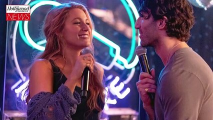 Brandon Sklenar Addresses Wearing Same Pin as 'It Ends With Us' Director Justin Baldoni | THR News Video