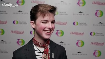 Iain Armitage Says People Need to Realize Art is Not a Side Gig at The Creative Coalition Summit  | THR Video