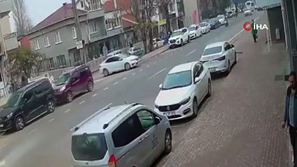 Bursa'daki feci kaza kamerada!