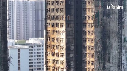 Incendie à Hongkong : le bilan s’alourdit à 146 morts