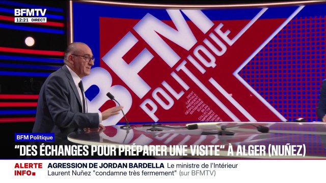 Relations avec l'Algérie: Je ne suis pas un faible, et sur ce sujet j'ai un peu plus d'expérience que lui , répond Laurent Nuñez à Bruno Retailleau