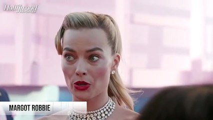 Margot Robbie Shares Her Favorite Easter Egg In 'Barbie' Movie | Barbie Red Carpet 2023