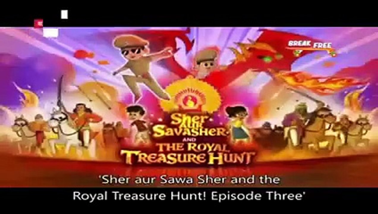 Little Singham New Movie_- Sher Aur Sava Sher The Royal Treasure Hunt Part 3 Full Movie In Hindi HD