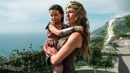 Young 'Wonder Woman' Actress Lilly Aspell Says Diana Is 'Very Like Me' | THR News