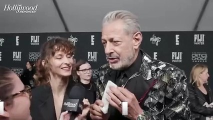 Jeff Goldblum Praises Ariana Grande & Cynthia Erivo in 'Wicked' | Critics Choice Awards 2025