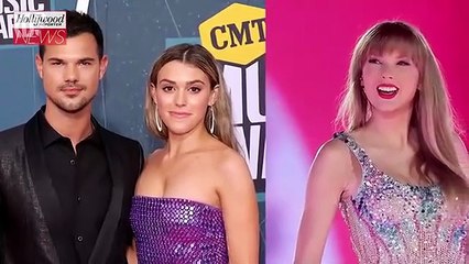 Taylor Lautner & Tay Lautner Talk Working With Taylor Swift | THR News