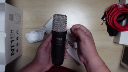 The best microphone from Rode NT1 5th generation, a studio condenser microphone with XLR and USB outputs. Review, watch!