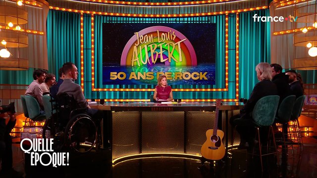 Jean-Louis Aubert raconte l'histoire de sa maison à la mer, dans Quelle époque ! .