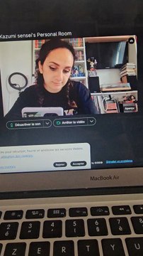 immersion à mon cours de japonais