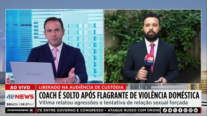 Thiago Schutz é solto após flagrante de violência doméstica