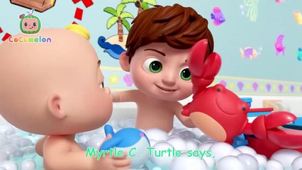 Bath Songs for Bath Time with Sea Animals! - CoComelon Nursery Rhymes & Kids Songs