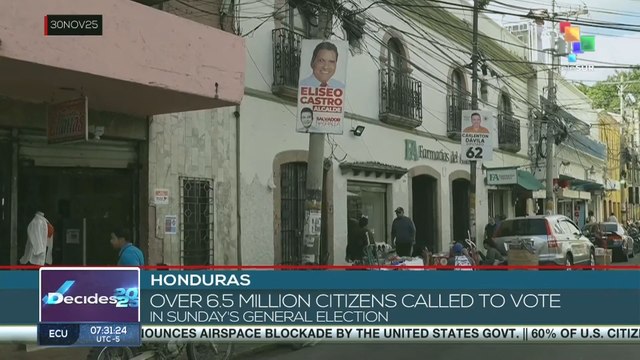 Honduras | Over 6.5 million citizens called to vote in Sunday’s general election