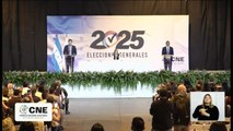 CNE da inicio a las elecciones generales 2025