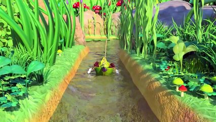 Row Row Row Your Boat! - KidTv Animal Time - Animal Nursery Rhymes