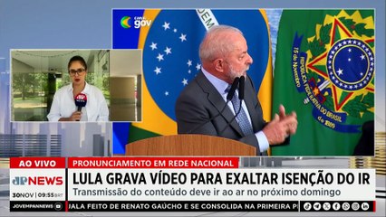 Lula fará pronunciamento oficial sobre isenção do IR