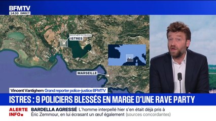 Neuf policiers légèrement blessés lors d’une intervention pendant une rave-party à Istres