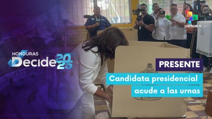 Candidata presidencial insta al pueblo hondureño a defender su voto
