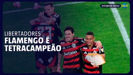 Flamengo vence Palmeiras e conquista o tetra da Libertadores