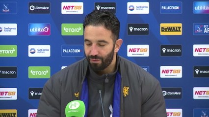 Man United manager Ruben Amorim reflects on their 2-1 win away at Crystal Palace.