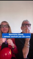 Sanremo 2026, i Jalisse esclusi per 29 volte