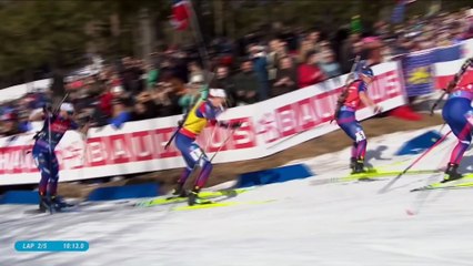 Lou Jeanmonnot, à propos de sa chute en fin de saison dernière : « Je pourrais en chialer encore... » - Biathlon - Coupe du monde (F)