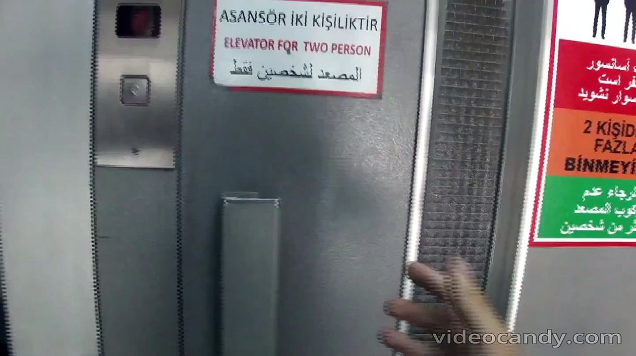 1999s old modernized lift in pamuk palas beyoğlu istanbul