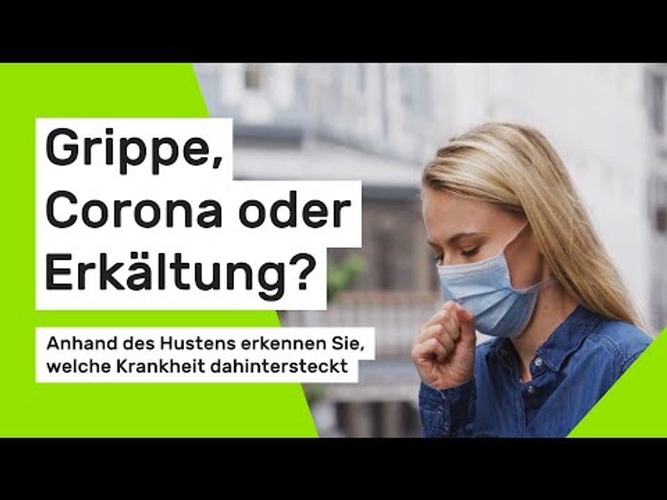 Grippe, Corona oder Erkältung?: Anhand des Hustens erkennen Sie, welche Krankheit dahintersteckt