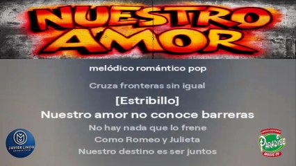 NUESTRO AMOR POR JAVIER LINDO M.