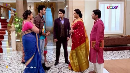 NÀNG DÂU HÀO MÔN - TẬP 90 - LỒNG TIẾNG - PHIM ẤN ĐỘ THVL1 - NANG DAU HAO MON