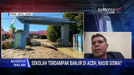 Sekolah di Aceh Rusak Akibat Banjir,  Plt Kadisdik Sebut Ujian Semester Ditunda-Kirim Tim ke Daerah