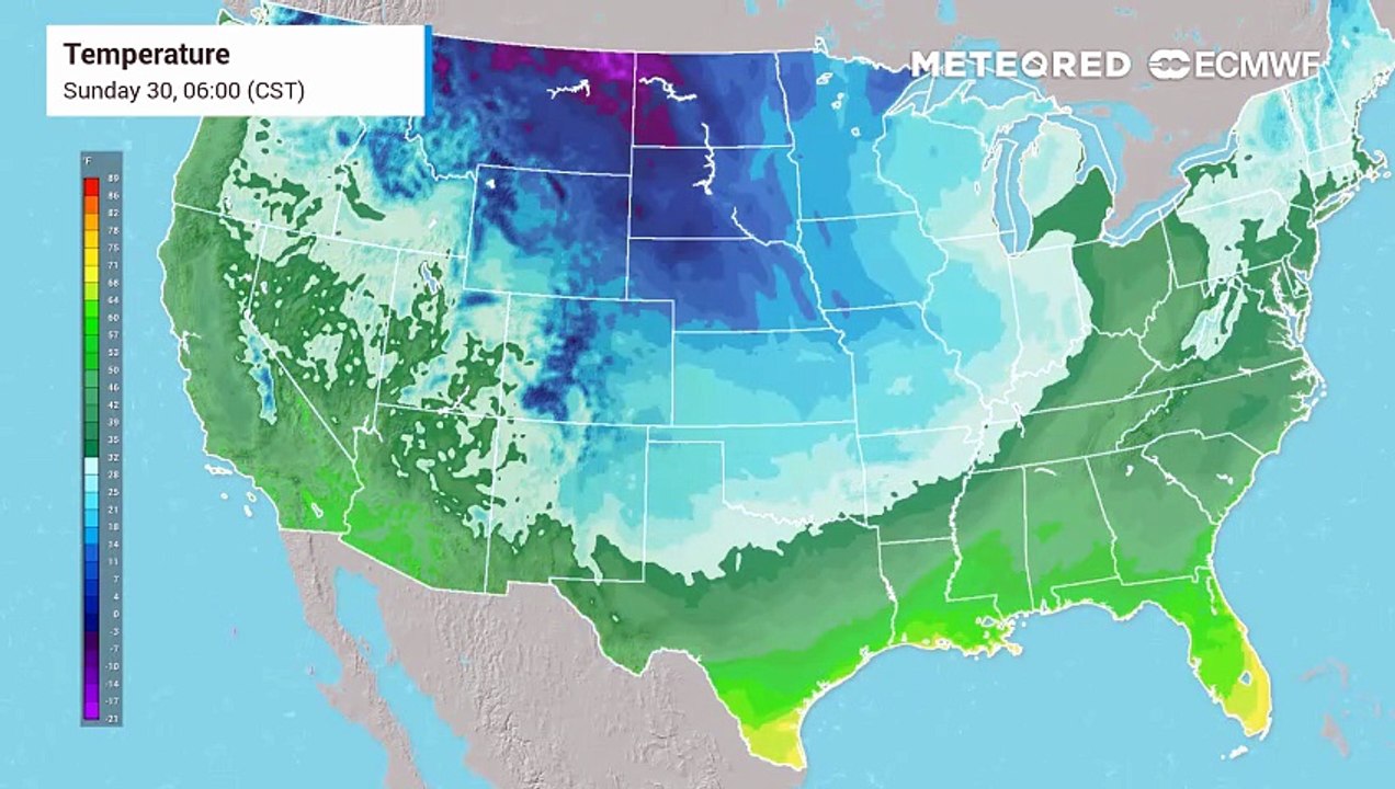 Freezing Temperatures End The Weekend