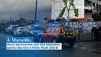 À Marseille, deux personnes blessées après des tirs à Félix-Pyat (3e)
