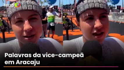Segunda colocada na prova feminina do Ironman 70.3, Pietra Meneghini exalta 'jogo inteligente'