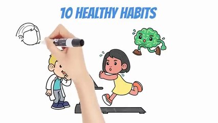Healthy Habits For Good Mental Health _ 10 Evidence-Based Daily Habits And Routines For Kids & Teens.